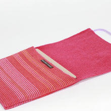 Load image into Gallery viewer, coded-laptop-case-deadstock-yarn-millicent-sanders-the_home_of_sustainable_things
