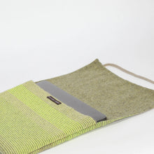 Load image into Gallery viewer, coded-laptop-case-deadstock-yarn-millicent-sanders-the_home_of_sustainable_things
