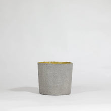 Load image into Gallery viewer, flower-pot-waste-paper-beeswax-studio-visur-the_home_of_sustainable-things
