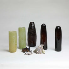 Load image into Gallery viewer, from-the-ashes-vase-natural-glass-studio-peipei-the_home_of_sustainable_things
