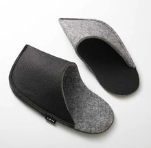 Load image into Gallery viewer, one-of-a-kind-slippers-felt-recycled-plastic-bottles-kaaita-the_home_of_sustainable_things 
